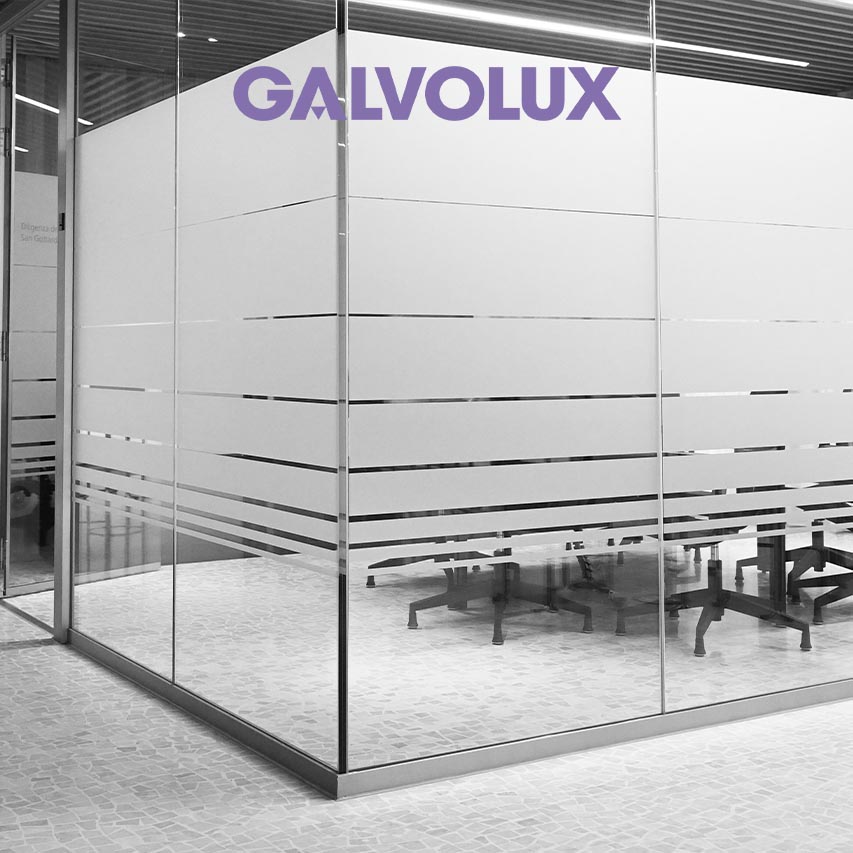 Dekorative Folien für Glastrennwände